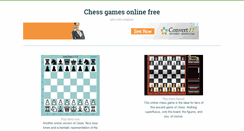 Desktop Screenshot of online-chess.net